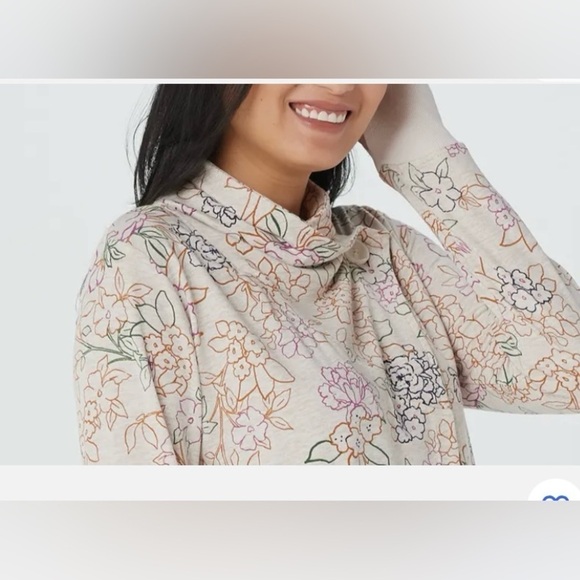 Cuddl Duds Lightweight Comfort Drape Front Cardigan - Picture 2 of 11